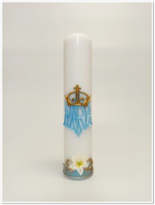 ŚWIECA OŁTARZOWA MARYJNA /A
