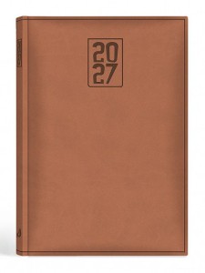 TERMINARZ 2027 A5 PRINT BRĄZOWY
