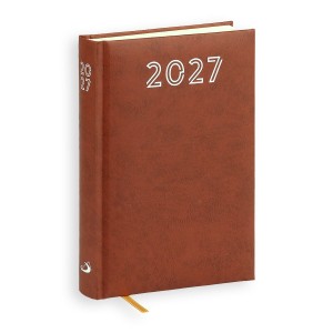 TERMINARZ 2027 B6 STANDARD BRĄZOWY